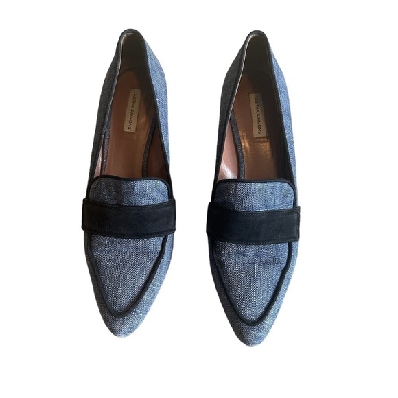 TABITHA Simmons Cloth Heels Size EU 39 US 8.5 - Picture 1 of 10